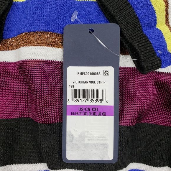 Rachel Roy XXL Victorian Stripe Sweater - Picture 7 of 7